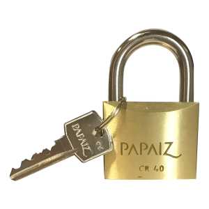 Candado Bronce Acero 40mm Papaiz