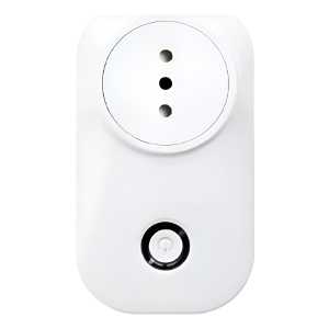 Enchufe Toma Inteligente Wifi 3 En Línea Con Timer Y Consumo