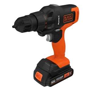 Taladro Black+decker Mtx20k4-ar Matrix Inalámbrico 4 Cabezal