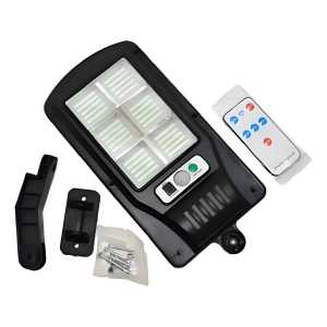 Foco Solar De Calle 100w Con Control Remoto K37