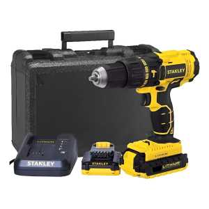 Taladro Percutor Stanley 20v + 50acc+ Maleta