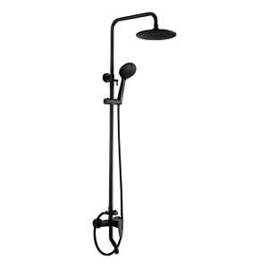 Barral Exterior Ducha Monocomando Rimontti Negro - 51902