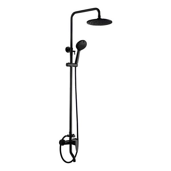 Barral Exterior Ducha Monocomando Rimontti Negro - 51902