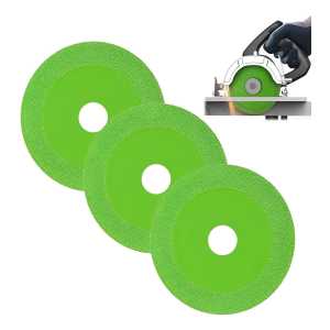 Set De 3 Disco De Corte Ultra Fino De Vidrio 100mm Maria
