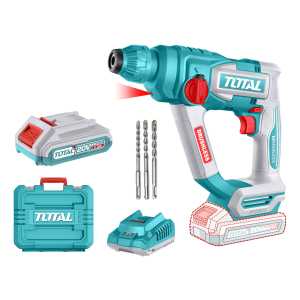 Rotomartillo Sin Carones 20v Total + Accesorios Trhli201881