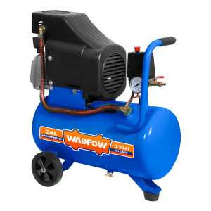 Compresor 24 Lt 2hp Wadfow Color Azul Fase Eléctrica Trifási