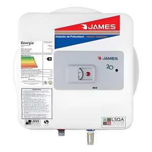 Calefon Termotanque 20lts James Acero Prisma