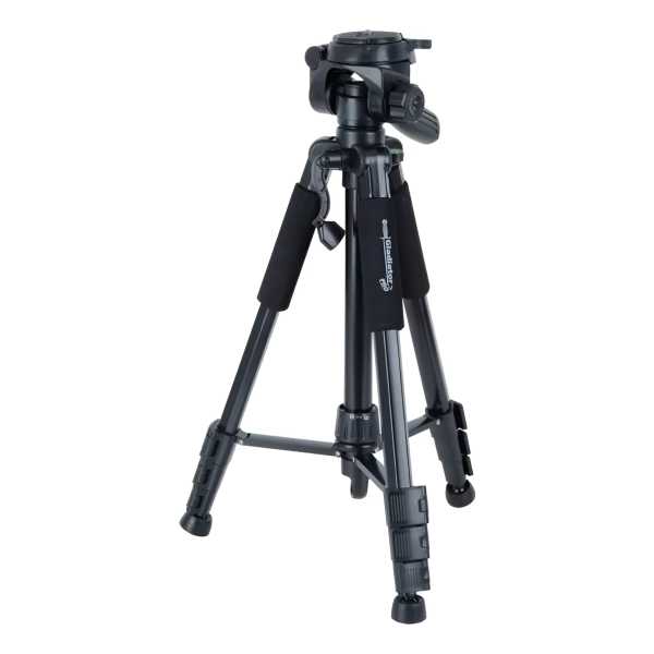 Tripode Gladiator 1,50 Mts Extensible Prof P/ Celular, Nivel