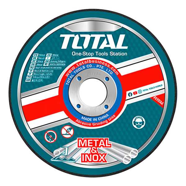 Disco Corte Metal Acero Inox 9 230mm Total Tac2162301