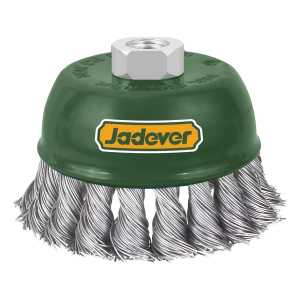 Cepillo Copa Trenzado 100mm Amoladora Jadever Jdce2402 Maria