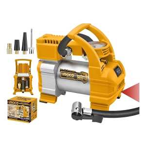 Mini Compresor Auto 12 Volt Ingco Aac1408 140psi (10bar)