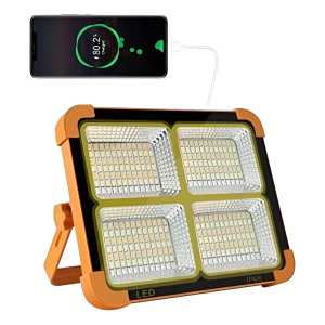 Foco Reflector Led Recargable Solar Y Usb 30w -maria