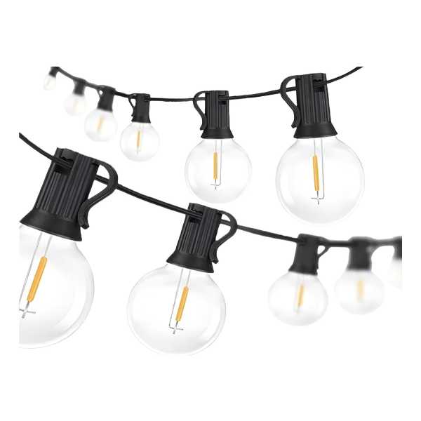 Guirnalda Led Solar 20 Lamparas G40 7.20m Maria