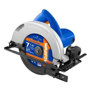 Sierra Circular 7 1/4 1200w Wadfow Color Azul Frecuencia 50/