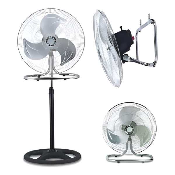 Ventilador 3 En 1 Aspas Metalicas 3 Velocidades Naf Akita