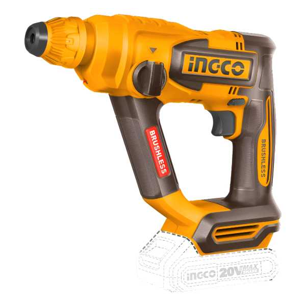 Rotomartillop20s Sds Plus 1.8j + 3 Mechas Crhli20188 Ingco