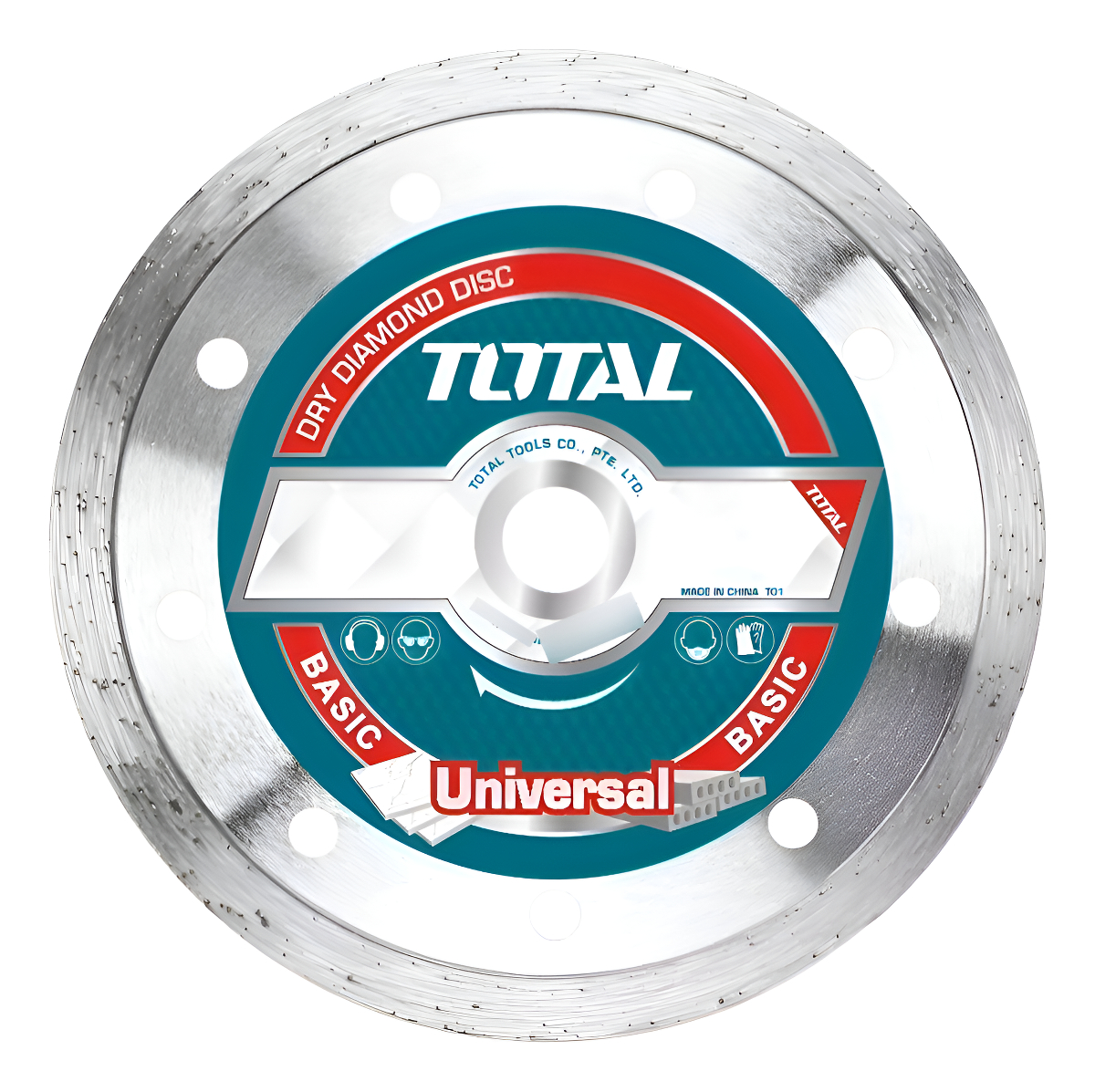 Disco Diamantado 41/2'' (115mm) Total Continuo, Amoladora