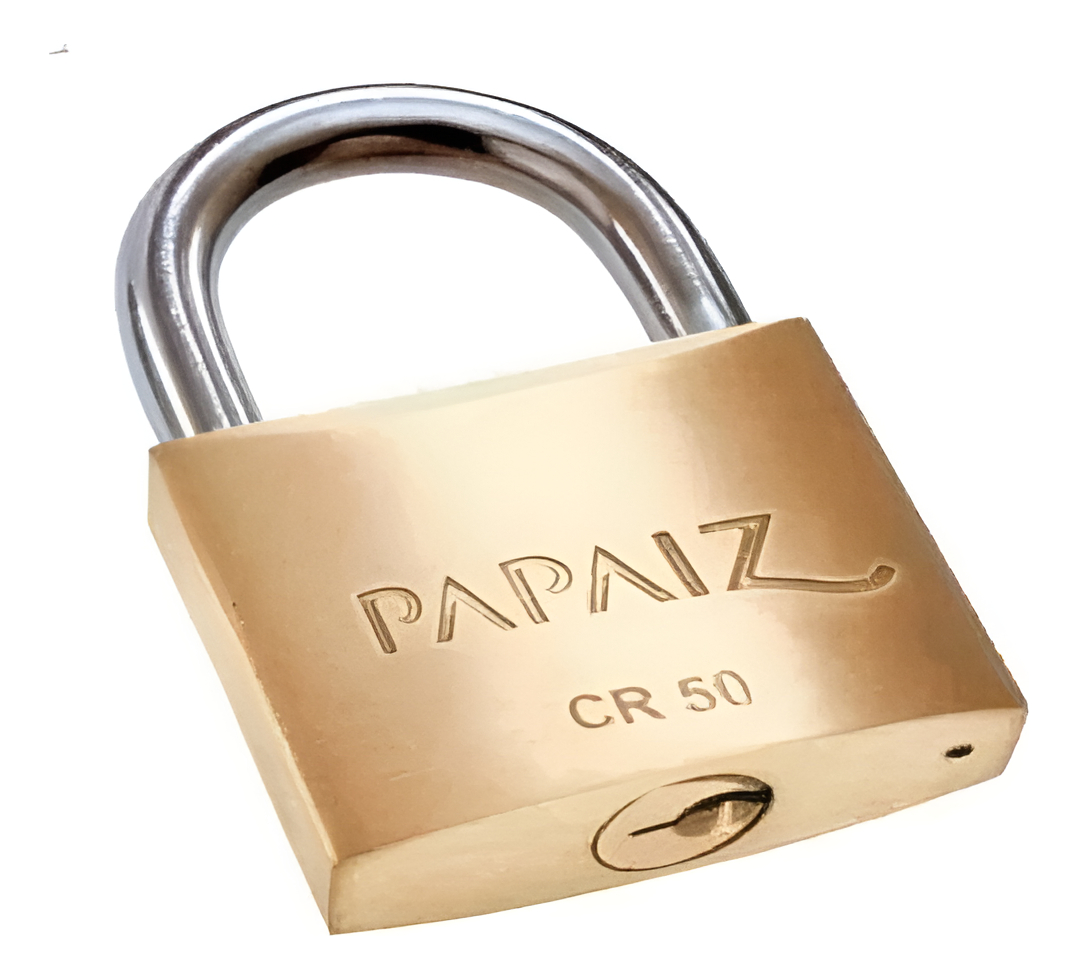Candado Papaiz 50mm Bronce