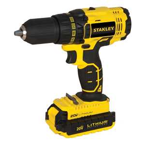 Taladro Atornillador Inalámbrico De 13mm Stanley Scd20c2 + A