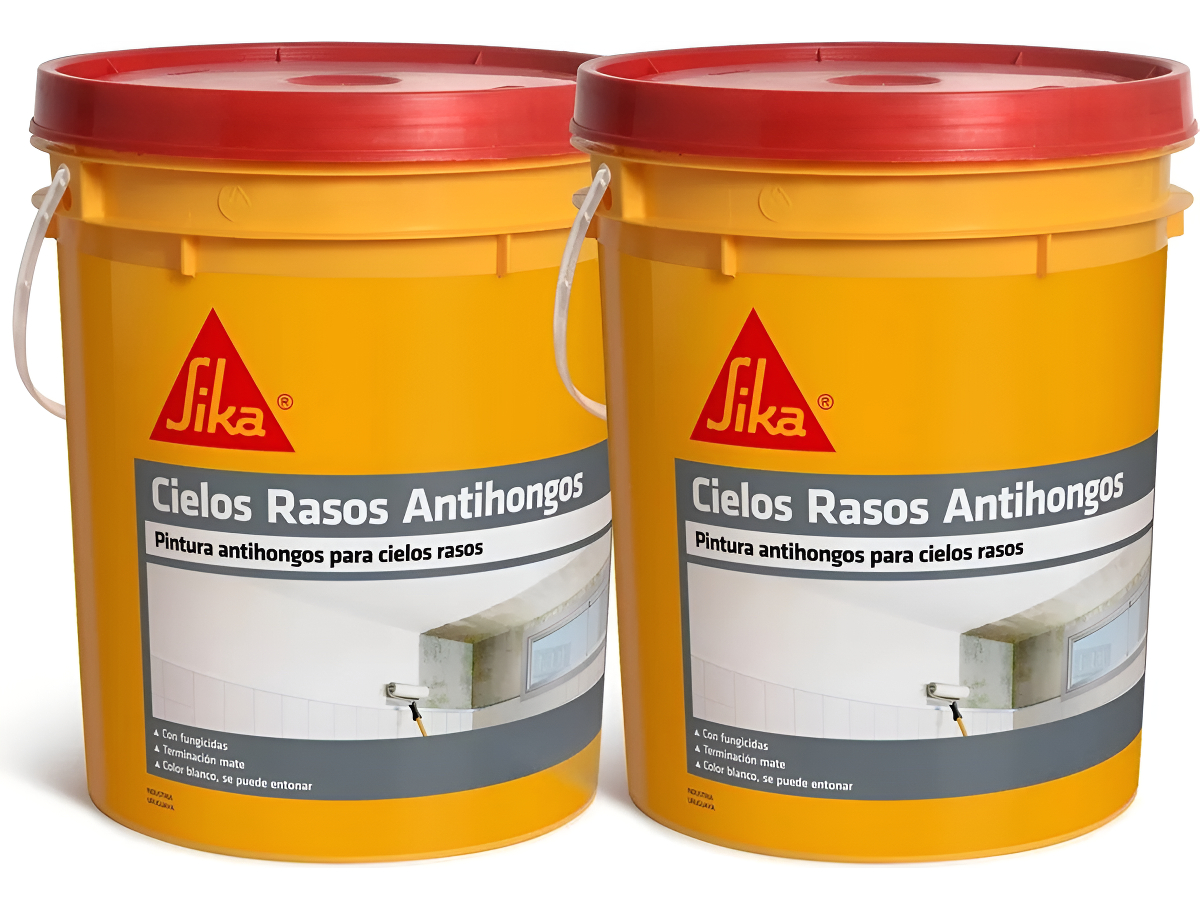 Pintura Cielos Rasos Antihongo Sika 20+20 Maria