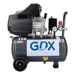 Compresor De Aire 2hp 24 Litros Marca Gdx Profesional