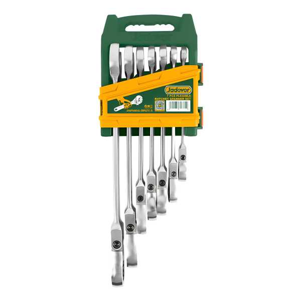 Set De Llaves Corona Chicharra Flexible8-19mm 7 Piez Jadever