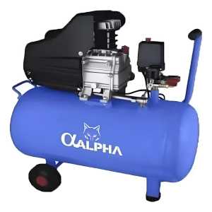Compresor De Aire 24 Litros 1.5hp 220 L/m Alpha Pro Maria