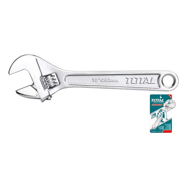 Llave Ajustable 10 Pulgadas 250mm Francesa / Inglesa Total - Imagen 2