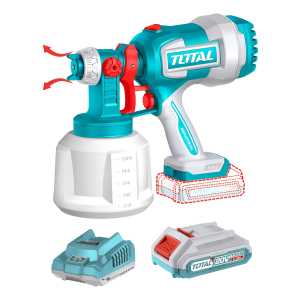 Pistola Para Pintura Inalámbrica Total 20v - Flujo 800ml P/m