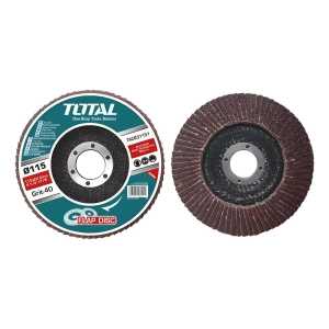 Pack X10 Discos Flap Acero Madera P40 Total Tac631151