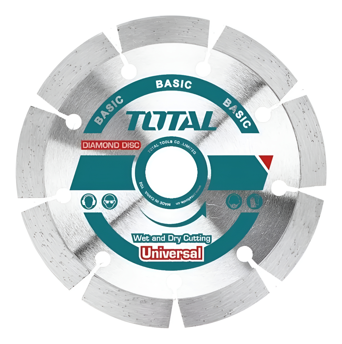 Disco De Diamante 7'' 180mm Total Tac2111803