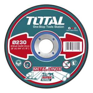 Disco Corte Metal Para Amoladora 9 - 2.0mm Total Tac2202301
