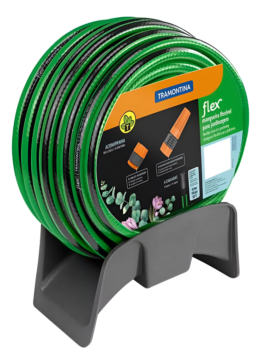 Manguera Tramontina 20m Con Soporte Maria