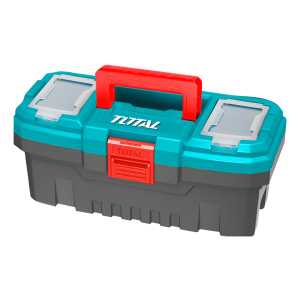 Caja Valija Herramientas 14 Broche Plastico Total Tpbx0141
