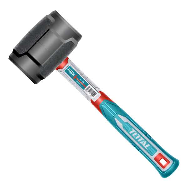 Martillo De Goma 16oz Mango De Fibra Total Thruh6816