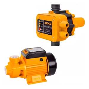 Kit Bomba Agua Peririca  1/2  Hp + Automático Ingco Ideal Casa