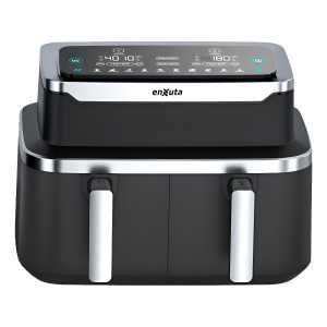 Freidora Sin Aceite Enxuta Doble Canasto 9lts 1300w Maria
