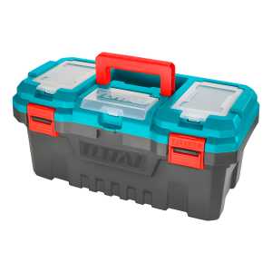 Caja Valija Herramientas 17 Broche Plastico Total Tpbx0171