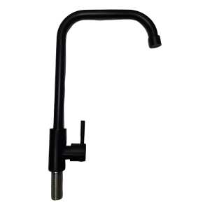 Canilla Grifo Unitario Mesada Inox Negro Mate Rimontti