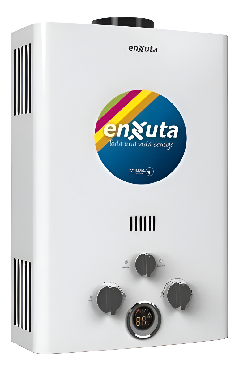 Calefón A Gas Enxuta Tenx6g 6l Soporte Incluido