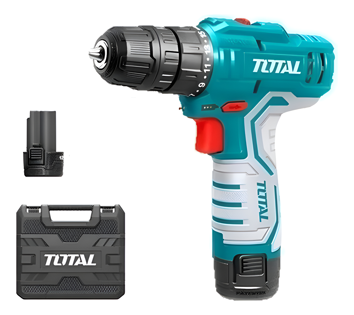 Taladro Atornillador 10mm 12v +2 Bat 1.5ah + Carg Tdli12325