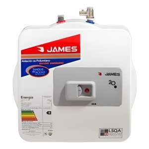 Calefon Termotanque James 20 Lts Acero Bajo Mesada