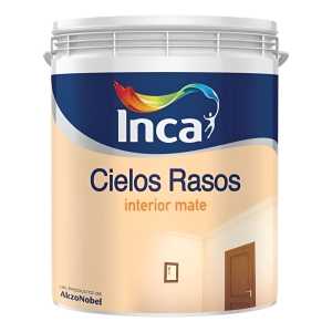 Inca Cielos Rasos Blanco 4 Lts Ferreteria Maria
