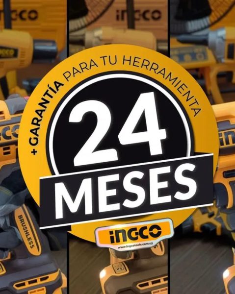 Amoladora Inalámbra 42v 2 Baterias + Cargador Ingco - Imagen 4
