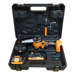 Mini Motosierra A Bateria Lusqtoff Black Series Cargador 2
