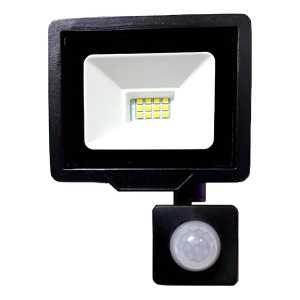 Foco Led C/sensor De Movimiento 20w Ip65 Luz Fría Maria