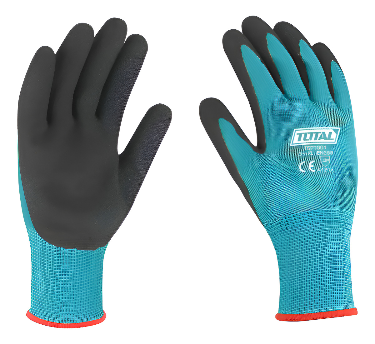 Guantes De Trabajo Nitrilo En Palma Xl Total
