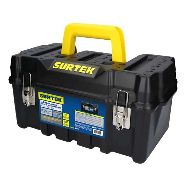 Caja Plástica Para Herramientas De 17 Pulgadas Cps17 Surtek
