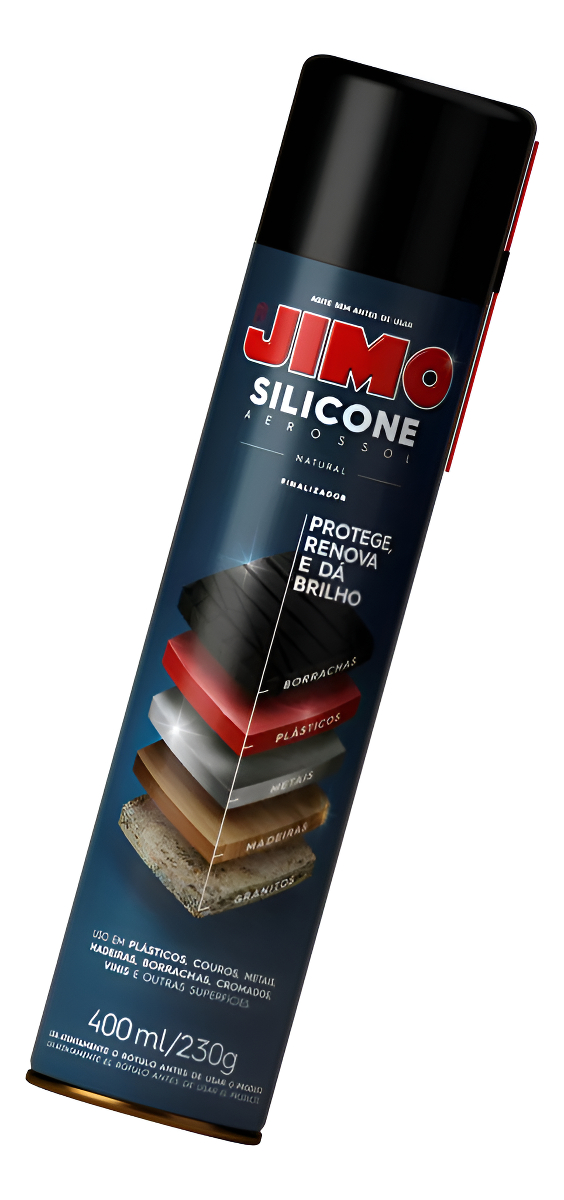 Jimo Silicona En Aerosol 400ml - Aroma Natural Automotriz