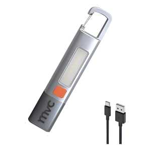 Linterna Led Recargable Usb Luz 3 Niveles Zoom Telescopico
